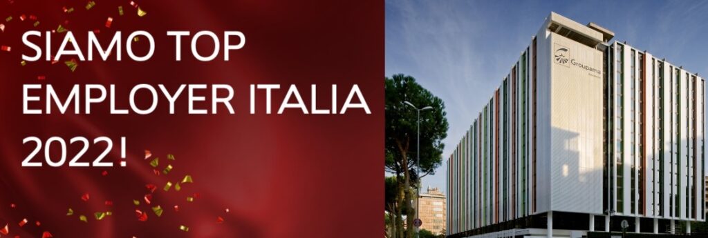 Top Employer 8 anno groupama 2022